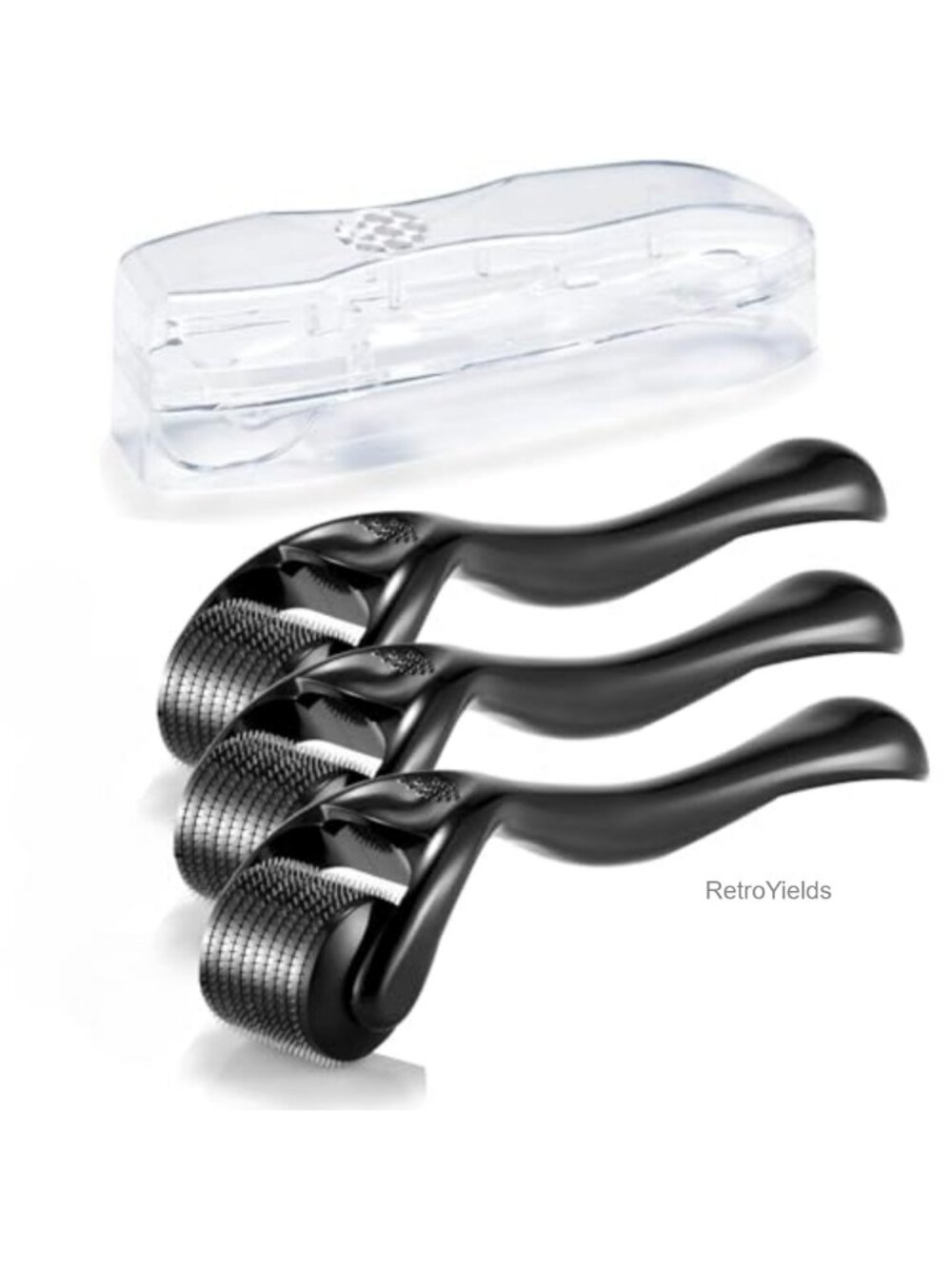 Derma Roller Microneedle Face Beard Hair Scalp Roller 3 Sizes